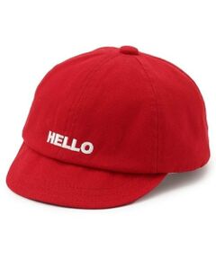 petit main / プティマイン ベビー・キッズグッズ | ロゴ刺繍キャップ