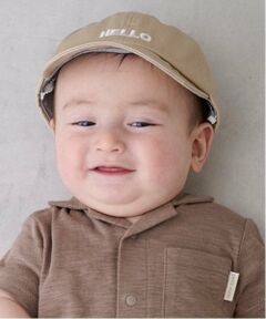 petit main / プティマイン ベビー・キッズグッズ | ロゴ刺繍キャップ