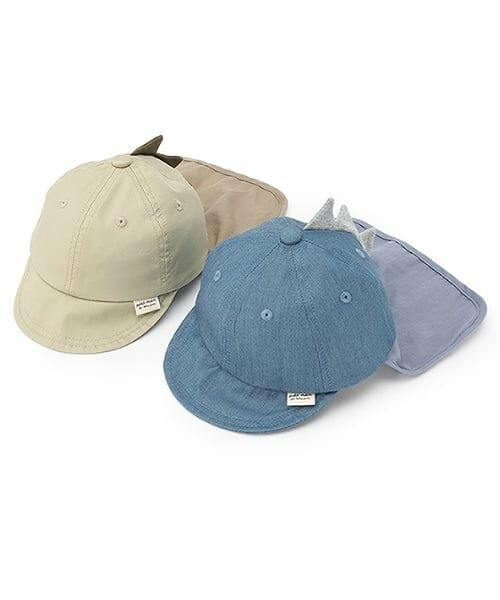 petit main / プティマイン ベビー・キッズグッズ | 恐竜キャップ | 詳細12