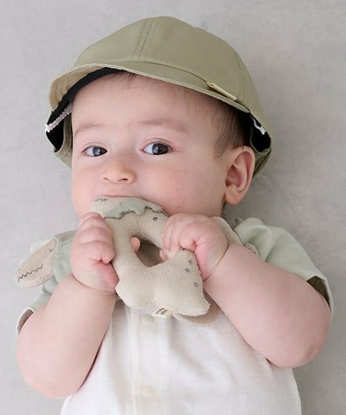 petit main / プティマイン ベビー・キッズグッズ | 恐竜キャップ | 詳細3