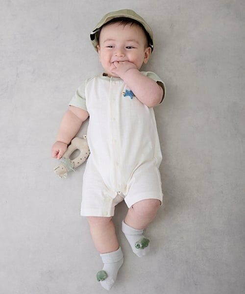 petit main / プティマイン ベビー・キッズウエア | 恐竜カップソックス | 詳細1