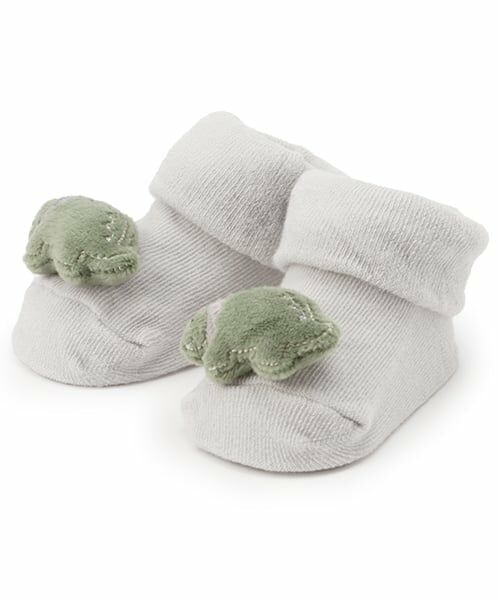 petit main / プティマイン ベビー・キッズウエア | 恐竜カップソックス | 詳細4