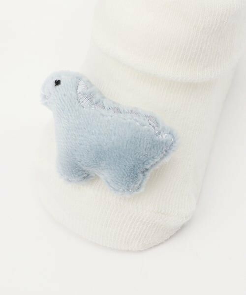 petit main / プティマイン ベビー・キッズウエア | 恐竜カップソックス | 詳細7