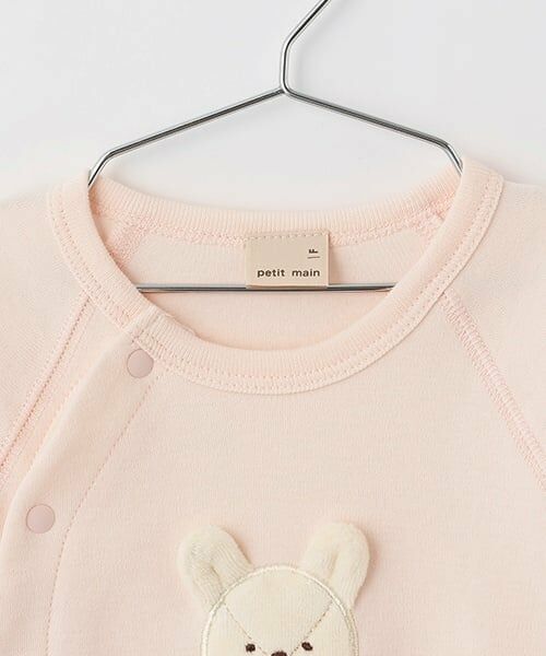 petit main / プティマイン ロンパース | 【オーガニック】アニマル2WAYオール | 詳細4