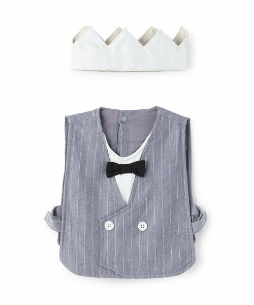 petit main / プティマイン おもちゃ・トイカメラ | BOYS　おめかしベストセット（ライト グレー）