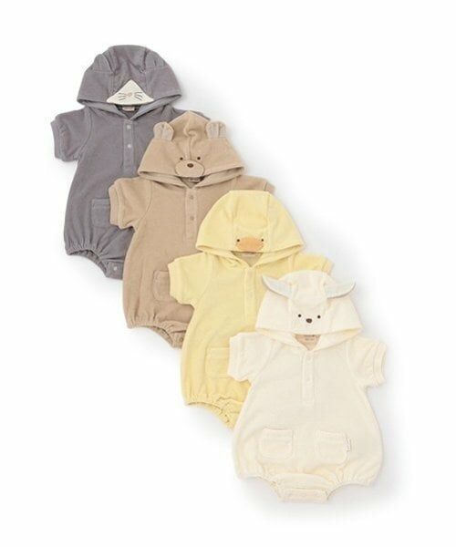 petit main / プティマイン ロンパース | アニマルなりきりセット | 詳細16
