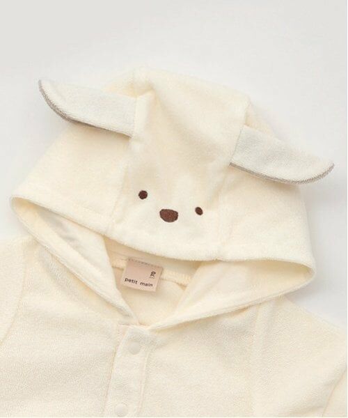 petit main / プティマイン ロンパース | アニマルなりきりセット | 詳細7