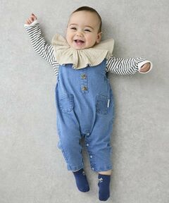 petit main / プティマイン ベビー・キッズウエア | デニムサロペット