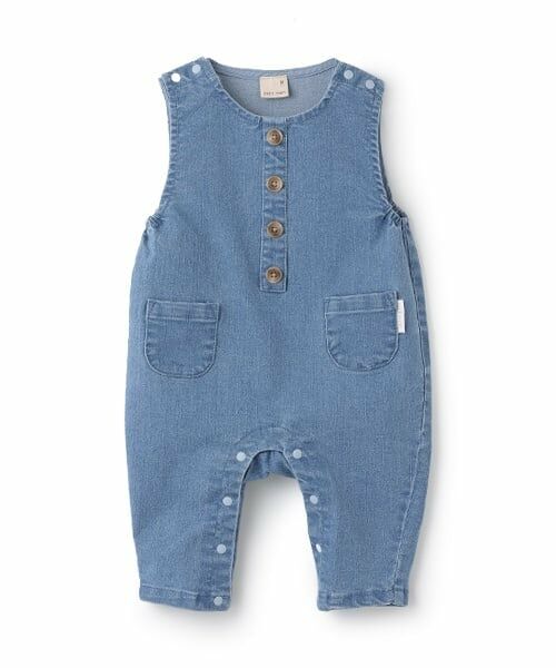 petit main / プティマイン ベビー・キッズウエア | デニムサロペット | 詳細3