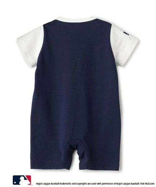 petit main / プティマイン ロンパース | 【MLB】ワッペンカバーオール | 詳細10