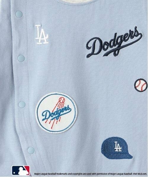 petit main / プティマイン ロンパース | 【MLB】ワッペンカバーオール | 詳細14