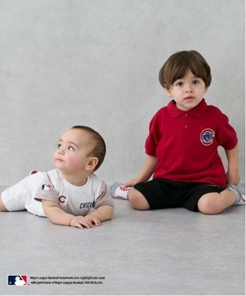 petit main / プティマイン ロンパース | 【MLB】ワッペンカバーオール | 詳細9