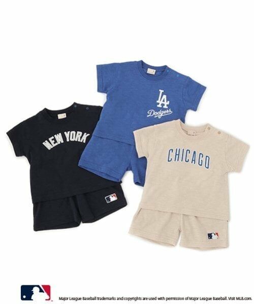 petit main / プティマイン ベビー・キッズウエア | 【MLB】カットソーセットアップ | 詳細17