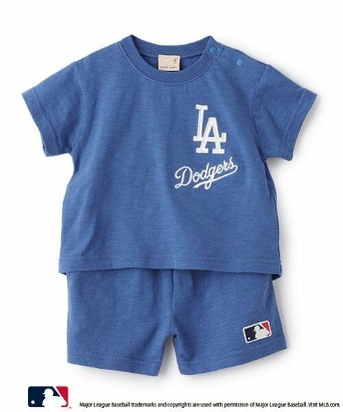 petit main / プティマイン ベビー・キッズウエア | 【MLB】カットソーセットアップ | 詳細4