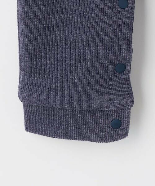 petit main / プティマイン ロンパース | クマ刺しゅうサロペ風カバーオール | 詳細10