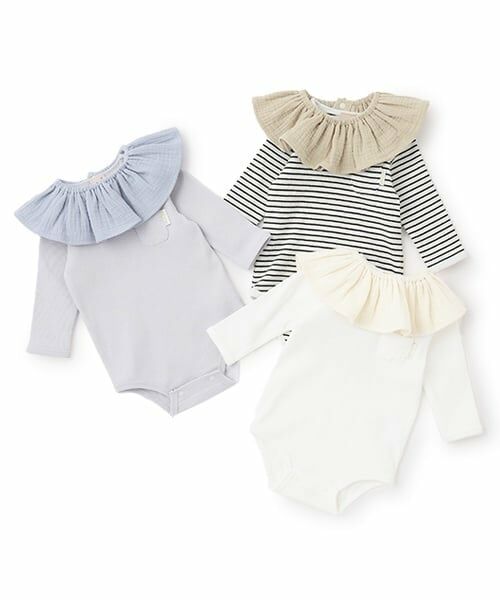 petit main / プティマイン ロンパース | スタイ付きロンパース | 詳細13