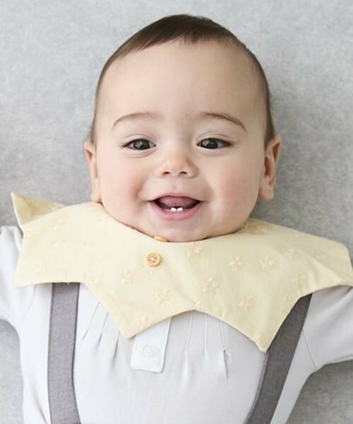 petit main / プティマイン スタイ・ビブ | 【防水】星スタイ | 詳細1