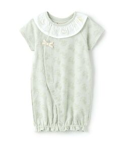 petit main / プティマイン ロンパース | 【弱酸性】衿刺しゅう2WAYオール