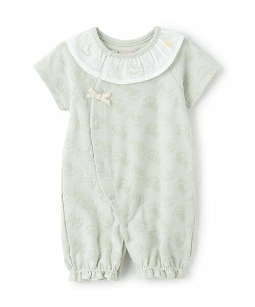 petit main / プティマイン ロンパース | 【弱酸性】衿刺しゅう2WAYオール | 詳細2