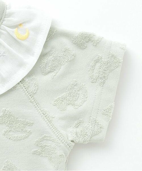 petit main / プティマイン ロンパース | 【弱酸性】衿刺しゅう2WAYオール | 詳細5