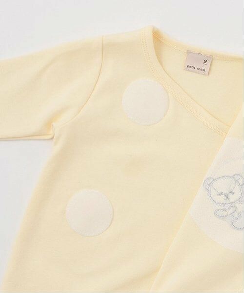 petit main / プティマイン ロンパース | 【弱酸性】モチーフアップリケカバーオール | 詳細12