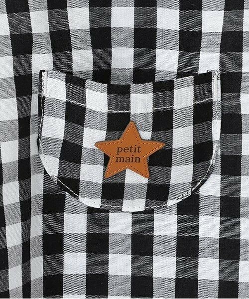 petit main / プティマイン ベビー・キッズウエア | チェックサロペットセット | 詳細4