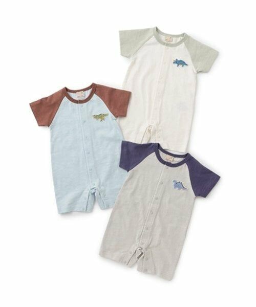 petit main / プティマイン ロンパース | ラグランカバーオール | 詳細11