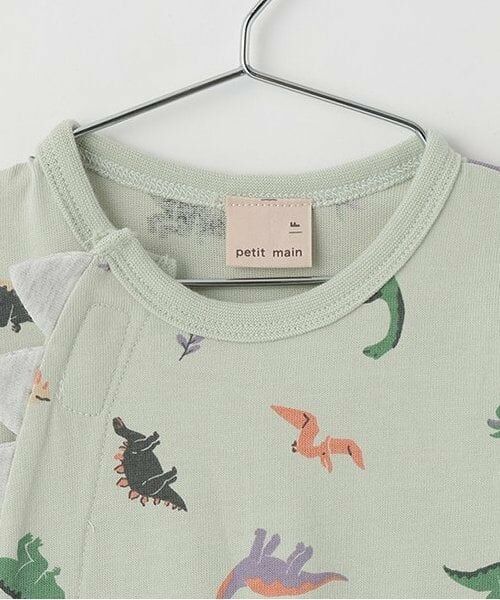 petit main / プティマイン ロンパース | 【弱酸性】恐竜2WAYオール | 詳細3