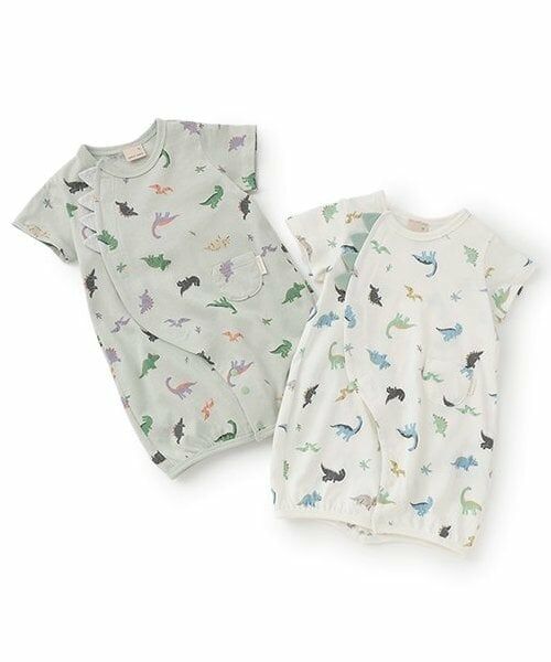 petit main / プティマイン ロンパース | 【弱酸性】恐竜2WAYオール | 詳細9