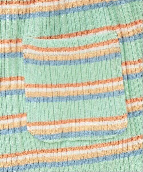 petit main / プティマイン ベビー・キッズウエア | マルチボーダーセットアップ | 詳細10