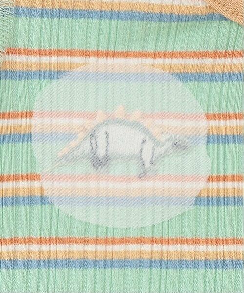 petit main / プティマイン ベビー・キッズウエア | マルチボーダーセットアップ | 詳細6