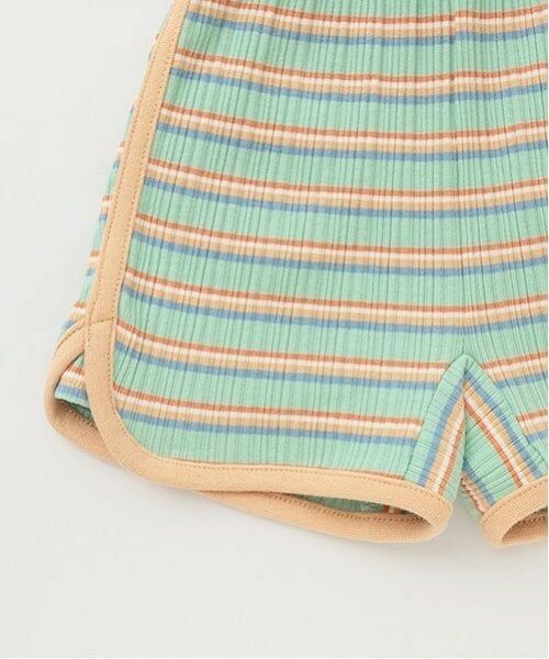 petit main / プティマイン ベビー・キッズウエア | マルチボーダーセットアップ | 詳細9