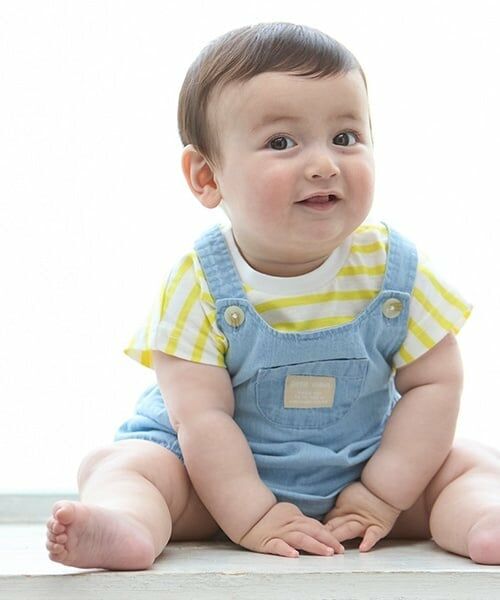 petit main / プティマイン ベビー・キッズウエア | サロペットセットアップ | 詳細1