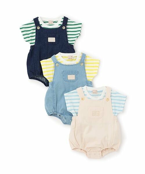 petit main / プティマイン ベビー・キッズウエア | サロペットセットアップ | 詳細13