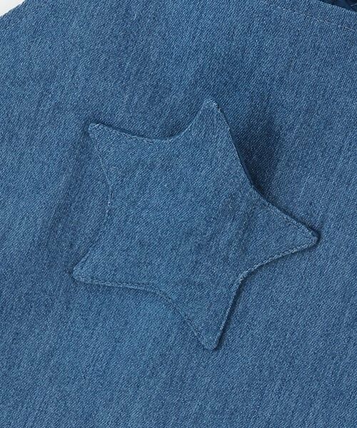 petit main / プティマイン ベビー・キッズウエア | ホシポケットサロペット | 詳細5