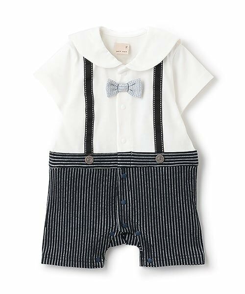 petit main / プティマイン ロンパース | 半袖おめかしカバーオール | 詳細10