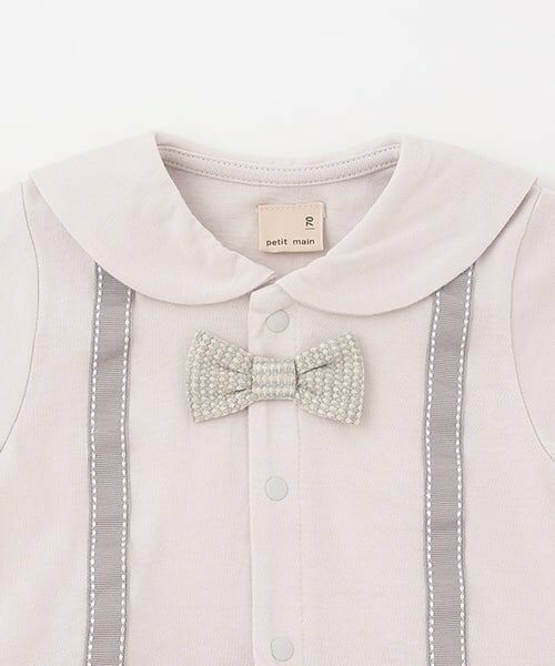 petit main / プティマイン ロンパース | 半袖おめかしカバーオール | 詳細3