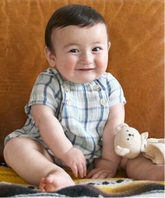 petit main / プティマイン ロンパース | ガーゼロンパース