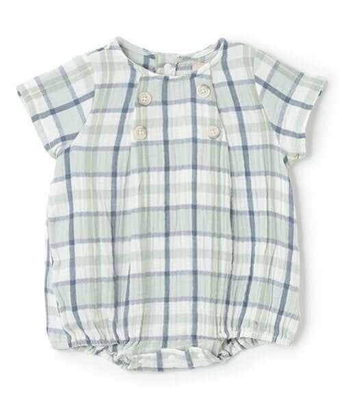 petit main / プティマイン ロンパース | ガーゼロンパース | 詳細2