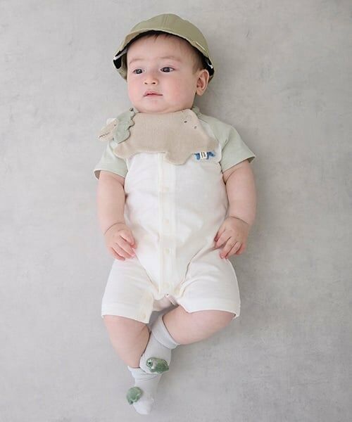 petit main / プティマイン スタイ・ビブ | 【防水】恐竜スタイ | 詳細1