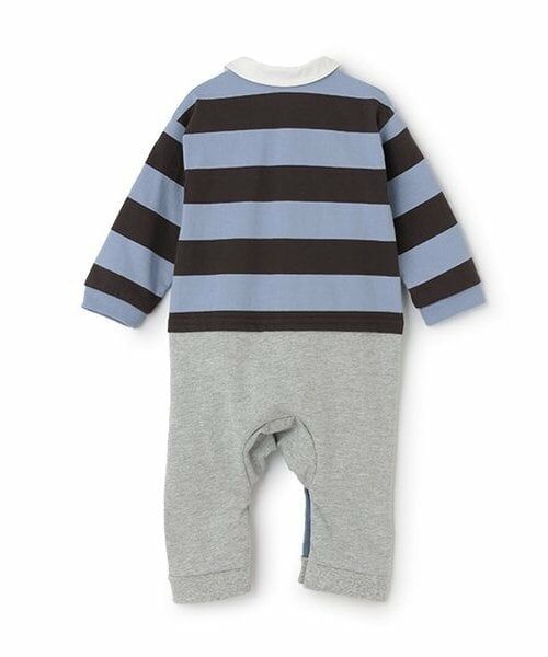 petit main / プティマイン ロンパース | 【リンク】ラガーカバーオール | 詳細1