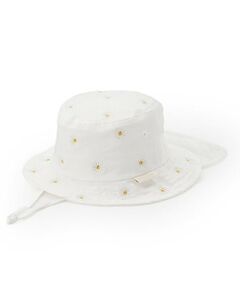 petit main / プティマイン ベビー・キッズグッズ | 【遮熱】刺しゅうバケットハット