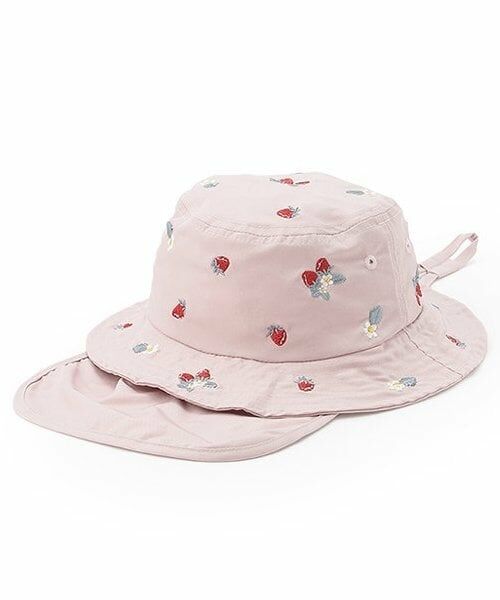 petit main / プティマイン ベビー・キッズグッズ | 【遮熱】刺しゅうバケットハット | 詳細2