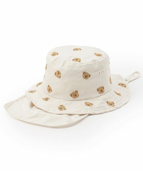 petit main / プティマイン ベビー・キッズグッズ | 【遮熱】刺しゅうバケットハット | 詳細3