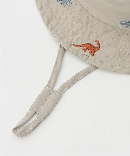 petit main / プティマイン ベビー・キッズグッズ | 【遮熱】刺しゅうバケットハット | 詳細6