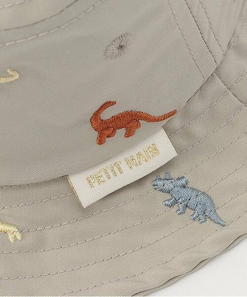 petit main / プティマイン ベビー・キッズグッズ | 【遮熱】刺しゅうバケットハット | 詳細7