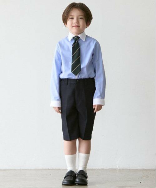 petit main / プティマイン セットアップ | 紺JK＋ショートパンツセット | 詳細5