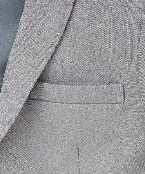 petit main / プティマイン セットアップ | グレーJK+ショートパンツセット | 詳細14