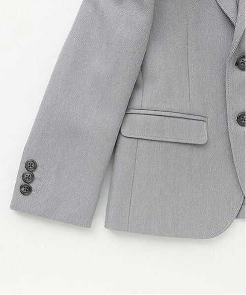 petit main / プティマイン セットアップ | グレーJK+ショートパンツセット | 詳細15