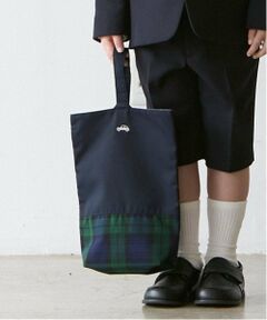 petit main / プティマイン インテリア・生活雑貨・ホビー・ステーショナリー | 切替刺しゅうシューズバッグ